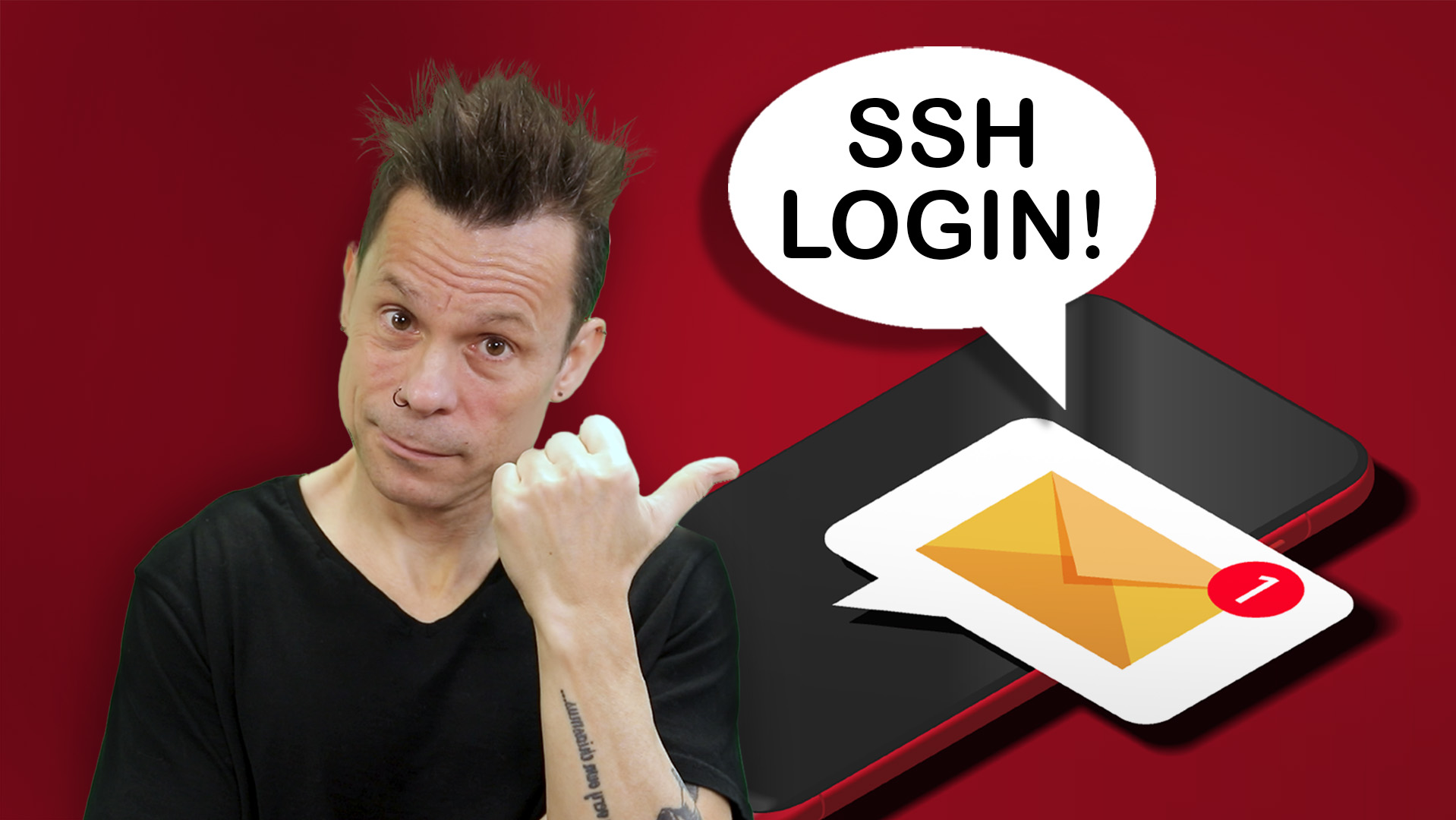 Easily create an email alert for all SSH logins
